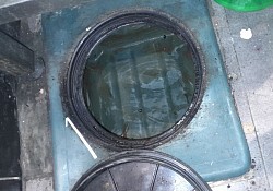 Grasera de plastico